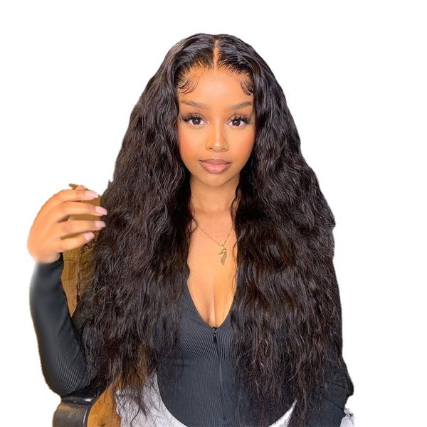 new european and american women's long curly wig africa fashion black front lace small curly
new european and american women's long curly wig africa fashion black front lace small curly