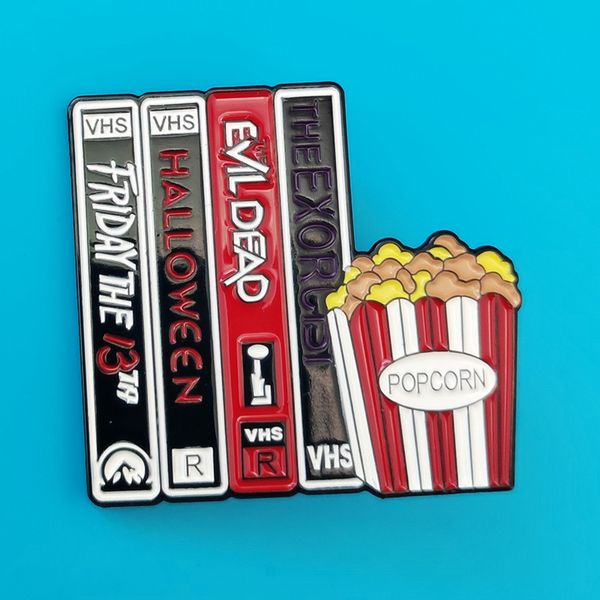 horror movie lovers hard enamel pins brooch women lapel backpack bags badge jewelry gifts friday 13th, Blue
horror movie lovers hard enamel pins brooch women lapel backpack bags badge jewelry gifts friday 13th, Blue
