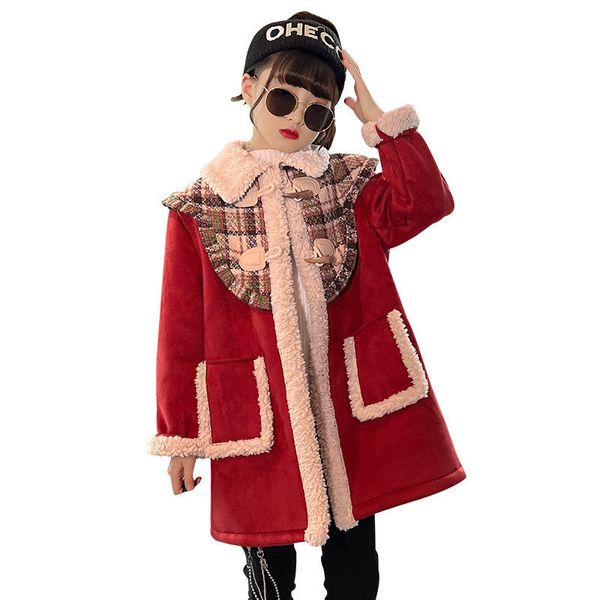 coat windbreaker for girls jackets christmas red warm fur duffle fashion korean clothing winter children thicken overcoats 221122, Blue;gray
coat windbreaker for girls jackets christmas red warm fur duffle fashion korean clothing winter children thicken overcoats 221122, Blue;gray