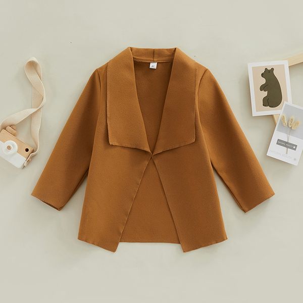 coat focusnorm toddler boy girls autumn cardigan coats outfits 4 7y solid color turn down collar long sleeve open front jacket 221122, Blue;gray 
coat focusnorm toddler boy girls autumn cardigan coats outfits 4 7y solid color turn down collar long sleeve open front jacket 221122, Blue;gray