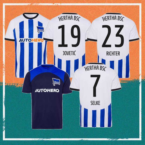 22/23 hertha berlin soccer jerseys 2022 home darida piatek serdar cunha maillots foot shirt lukebakio cordoba boyata tousart selke richter, Black;yellow
22/23 hertha berlin soccer jerseys 2022 home darida piatek serdar cunha maillots foot shirt lukebakio cordoba boyata tousart selke richter, Black;yellow