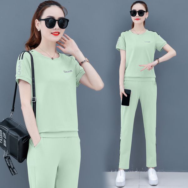 women's two piece pants summer plus size 2 piece set fashion korean slim thin casual two piece sets solid color short sleeve 221123, White
women's two piece pants summer plus size 2 piece set fashion korean slim thin casual two piece sets solid color short sleeve 221123, White