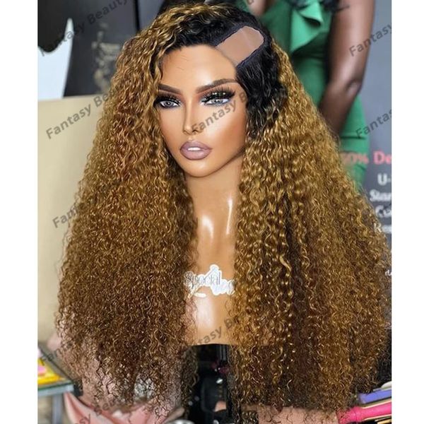 1x4 opening u part human hair wigs for women glueless 250density natural black roots ombre honey blonde afo kinky curly wigs
1x4 opening u part human hair wigs for women glueless 250density natural black roots ombre honey blonde afo kinky curly wigs