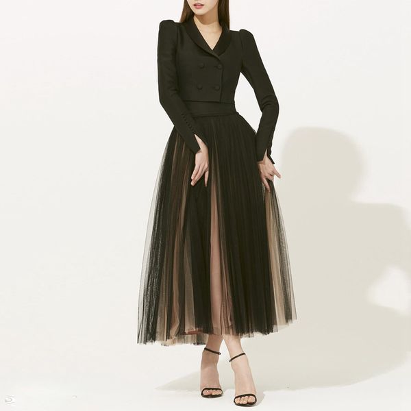 two piece dress solid color green fruit collar long sleeved split mesh half skirt slim casual woman suit 221122, White
two piece dress solid color green fruit collar long sleeved split mesh half skirt slim casual woman suit 221122, White