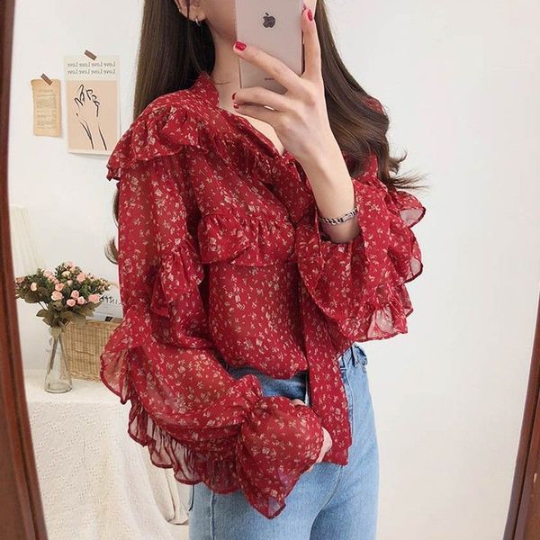 women's jumpsuits rompers vy1222 spring summer autumn women fashion casual chiffon shirt woman female ol vintage long sleeve collar blo, Black;white
women's jumpsuits rompers vy1222 spring summer autumn women fashion casual chiffon shirt woman female ol vintage long sleeve collar blo, Black;white