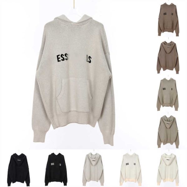 luxury-designer women long sleeve ess hoodie sweatshirts essentia hoodies for men hoody knitted knit sweaters pullover crewneck hood, Black
luxury-designer women long sleeve ess hoodie sweatshirts essentia hoodies for men hoody knitted knit sweaters pullover crewneck hood, Black