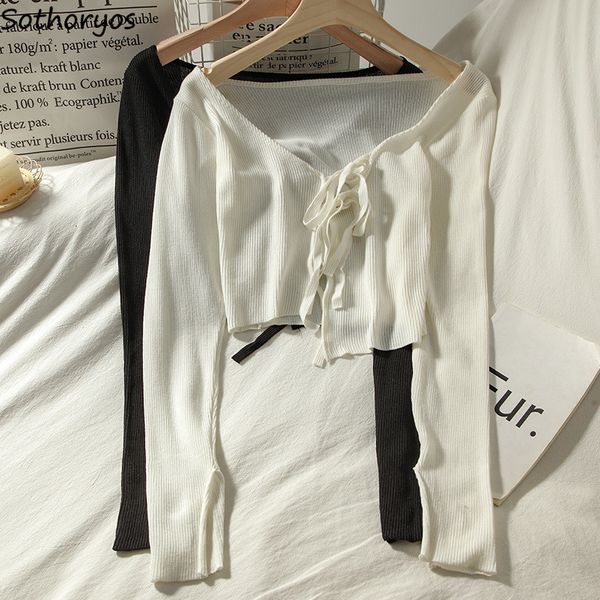 women's knits tees all-match cardigan women daily summer sunproof chic cropped cardigans fashion white simple cute harajuku lace up ele
women's knits tees all-match cardigan women daily summer sunproof chic cropped cardigans fashion white simple cute harajuku lace up ele