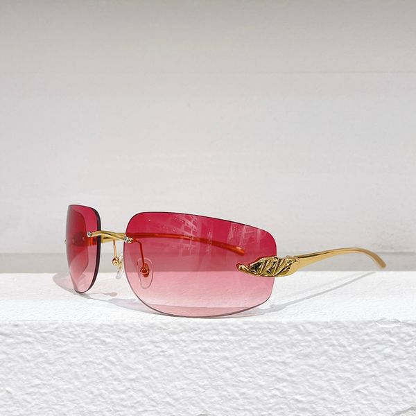 gold pink gradient wrap sunglasses sunglass rimless men women summer sunnies shades uv400 eyewear with box, White;black
gold pink gradient wrap sunglasses sunglass rimless men women summer sunnies shades uv400 eyewear with box, White;black