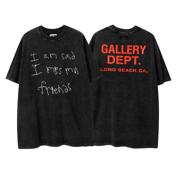 men t-shirt gall dep designer cotton leisure street short sleeve letter printed for women summer oversize loose fashion hip hop print couple, White;black
men t-shirt gall dep designer cotton leisure street short sleeve letter printed for women summer oversize loose fashion hip hop print couple, White;black