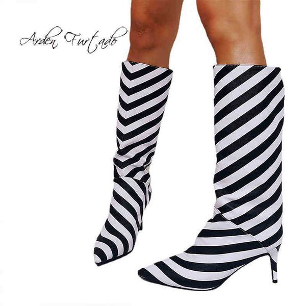 boots arden furtado fashion women's shoes spring autumn elegant pointed toe stilettos heels slip-on knee high boots 220906, Black
boots arden furtado fashion women's shoes spring autumn elegant pointed toe stilettos heels slip-on knee high boots 220906, Black