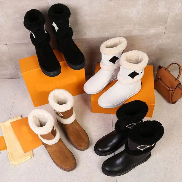 2022 snowdrop flat ankle boots made of suede calfskin shearling comfortable ideal for travel and cold weather upper with brand logo famous a, Black
2022 snowdrop flat ankle boots made of suede calfskin shearling comfortable ideal for travel and cold weather upper with brand logo famous a, Black