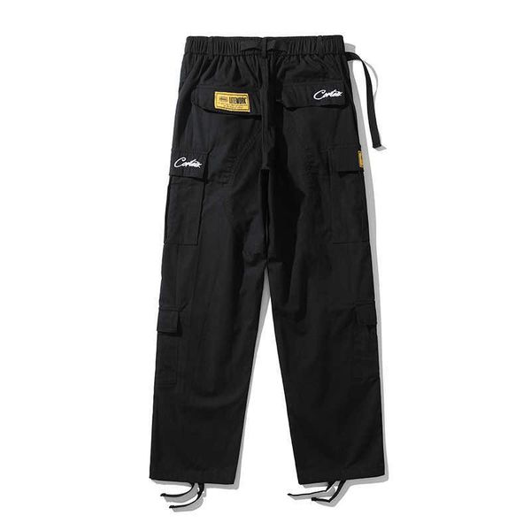 men's pants men straight oversized loose overalls hip hop couple trousers high street multi-pockets casual cargo, Black
men's pants men straight oversized loose overalls hip hop couple trousers high street multi-pockets casual cargo, Black
