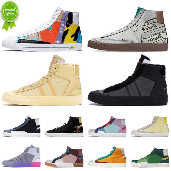 2023 outdoor shoes sandals 2022 multi color blazer mid 77 mens womens sports shoes outdoor skateboarding trainers vintage cool grey, Black
2023 outdoor shoes sandals 2022 multi color blazer mid 77 mens womens sports shoes outdoor skateboarding trainers vintage cool grey, Black