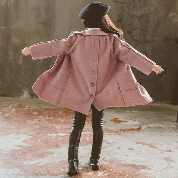 coat girls woolen children s clothing thick double sided cloth korean style long winter 221122, Blue;gray
coat girls woolen children s clothing thick double sided cloth korean style long winter 221122, Blue;gray