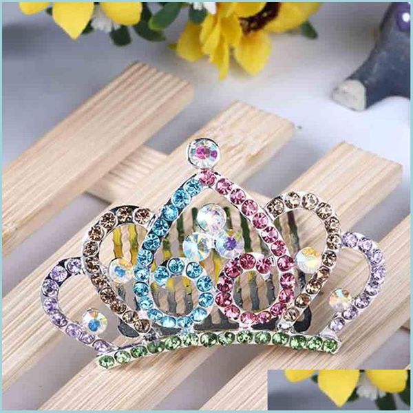 tiaras crown princess tiara comb flower girls crystal rhinestone hair head wear accessories birthday gift drop delivery jewelry hairj dhjbf, White;golden
tiaras crown princess tiara comb flower girls crystal rhinestone hair head wear accessories birthday gift drop delivery jewelry hairj dhjbf, White;golden
