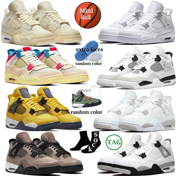 4 basketball shoes for men women 4s military black cat sail red thunder white oreo cactus jack blue university infrared cool grey mens sport
4 basketball shoes for men women 4s military black cat sail red thunder white oreo cactus jack blue university infrared cool grey mens sport