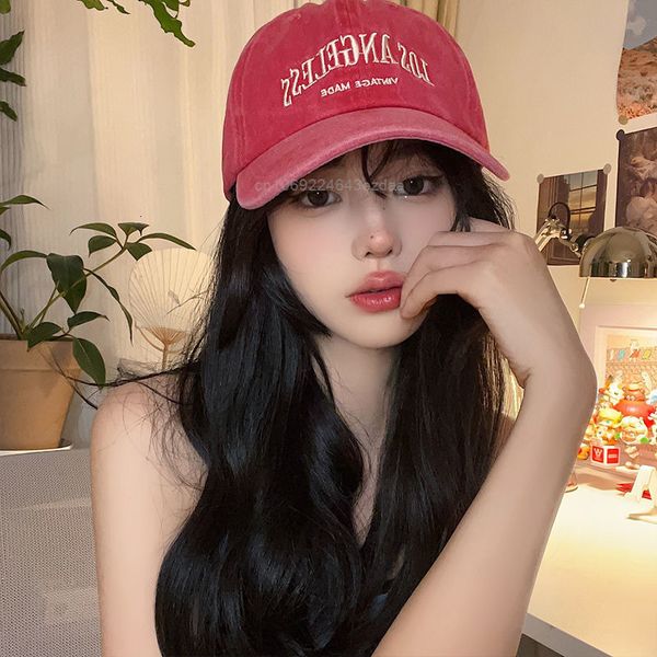 stingy brim hats fashion vintage baseball caps for women streetwear hip hop grunge style y2k girl letter embroidered korean 221122, Blue;gray 
stingy brim hats fashion vintage baseball caps for women streetwear hip hop grunge style y2k girl letter embroidered korean 221122, Blue;gray