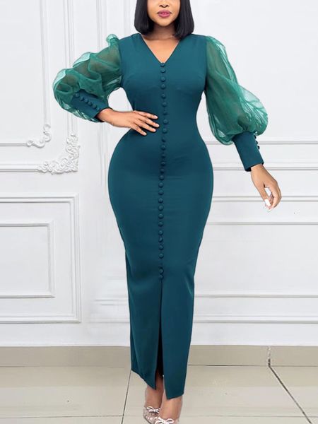party dresses chic women bodycon long prom tulle see through sleeve buttons slit tight night club evening outfits 221123, White;black
party dresses chic women bodycon long prom tulle see through sleeve buttons slit tight night club evening outfits 221123, White;black