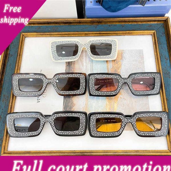 designer sunglasses family g's new style personality fashion square diamond stars same gg0974s, White;black
designer sunglasses family g's new style personality fashion square diamond stars same gg0974s, White;black