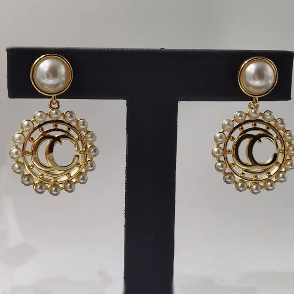 charm earrings 2022 new pearl surround bright gold letters vintage cutout fashion brand designer movie celebrity same style luxurious earrin, Golden
charm earrings 2022 new pearl surround bright gold letters vintage cutout fashion brand designer movie celebrity same style luxurious earrin, Golden