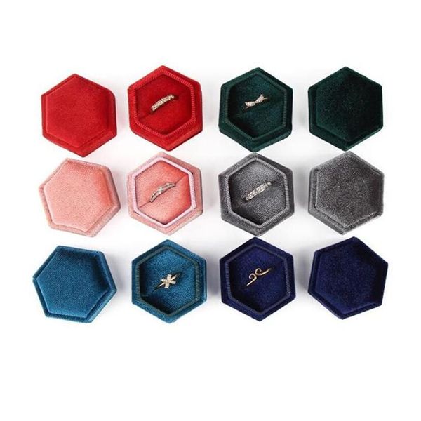 jewelry boxes hexagon veet ring box travel jewelry boxes display holder with detachable lid for wedding engagement drop delivery pack dhrhv, Black;white
jewelry boxes hexagon veet ring box travel jewelry boxes display holder with detachable lid for wedding engagement drop delivery pack dhrhv, Black;white