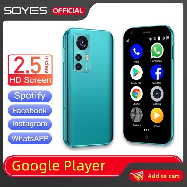 Unlocked D18 SOYES Mobile Phones Mini Android Smartphone 1GB RAM 8GB ROM Dual Camera Dual SIM 1000mAh 3G WCDMA 2.5 Inch Small Cell Phone, Green
Unlocked D18 SOYES Mobile Phones Mini Android Smartphone 1GB RAM 8GB ROM Dual Camera Dual SIM 1000mAh 3G WCDMA 2.5 Inch Small Cell Phone, Green