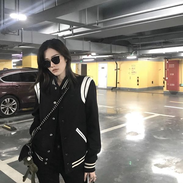 men's down parkas men and women couples casual sports fashion stand-up collar wool double-sided woolen jacket jacket 221123, Black
men's down parkas men and women couples casual sports fashion stand-up collar wool double-sided woolen jacket jacket 221123, Black