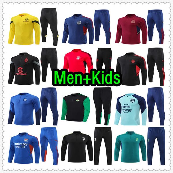 22 23 tracksuit football jerseys training suit jersey soccer tuta survetement foot de maillot futbol chandal jogging jacket 2022 2023 men an, Black
22 23 tracksuit football jerseys training suit jersey soccer tuta survetement foot de maillot futbol chandal jogging jacket 2022 2023 men an, Black