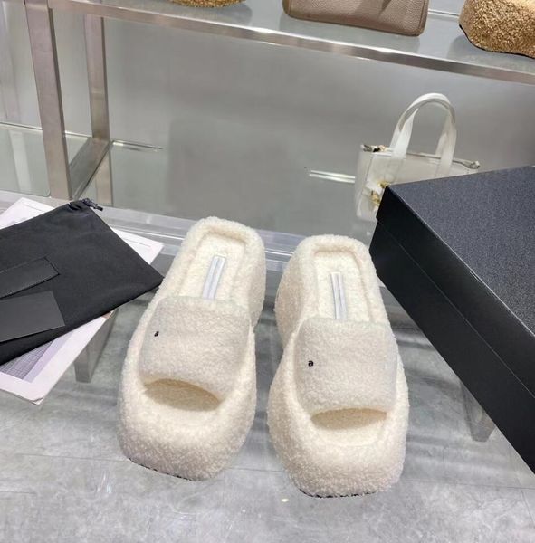 fashion lamb wool flat bottom shoes slippers thick-soled women plush slipper autumn winter womens designer shoe leisure luxury indoor slippe, Black
fashion lamb wool flat bottom shoes slippers thick-soled women plush slipper autumn winter womens designer shoe leisure luxury indoor slippe, Black