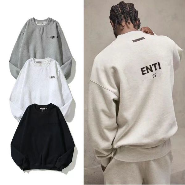 season 8 double thread ess sweatshirt alphabet pullover us loose men's sweater long sleeve t-shirt coat women, Black
season 8 double thread ess sweatshirt alphabet pullover us loose men's sweater long sleeve t-shirt coat women, Black