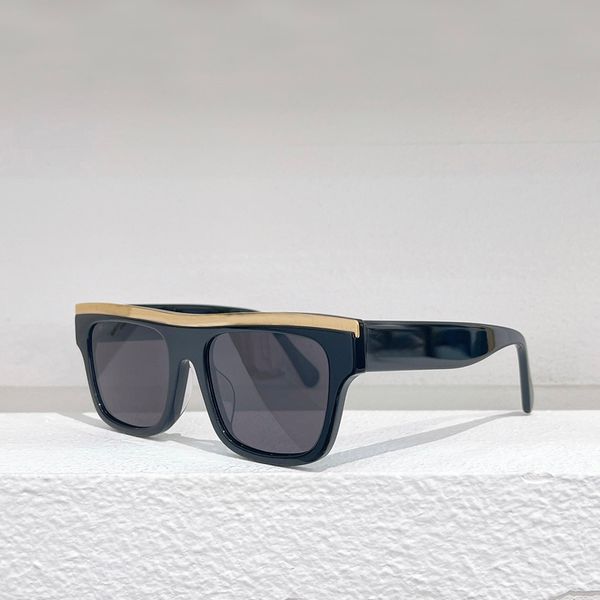 black gold square sunglasses womem men summer sun glasses shades outdoor uv400 eyewear with box, White;black
black gold square sunglasses womem men summer sun glasses shades outdoor uv400 eyewear with box, White;black