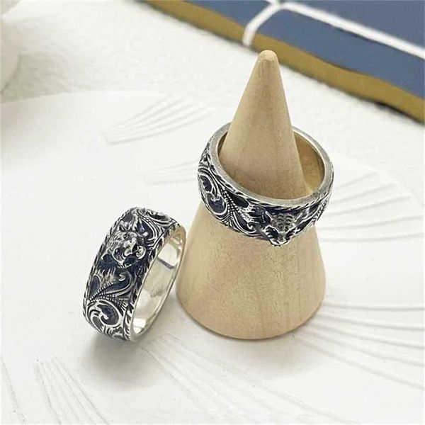 10% off 2023 jewelry carved tiger head silver old dominee male ring hip hop ins high version
10% off 2023 jewelry carved tiger head silver old dominee male ring hip hop ins high version