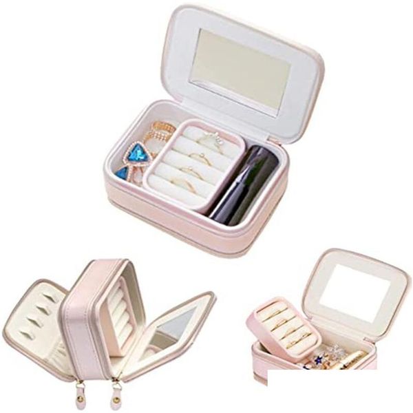 jewelry boxes small jewelry box double layer travel organizer cute pu leather display boxes for rings earrings bracelets necklace dr dhctc, Black;white
jewelry boxes small jewelry box double layer travel organizer cute pu leather display boxes for rings earrings bracelets necklace dr dhctc, Black;white