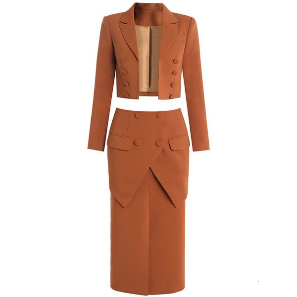 two piece dress professional suit bag hip skirt high waist short jacket fashion temperament ol design sense 221122, White
two piece dress professional suit bag hip skirt high waist short jacket fashion temperament ol design sense 221122, White