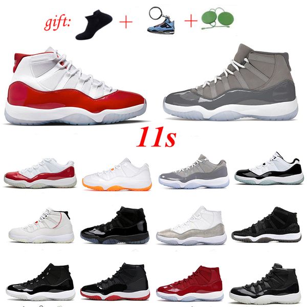 basketball mens shoes jumpman high 11 low og 11s cool grey cherry pure violet 25th anniversary gamma blue bred concord men women sport sneak, Black
basketball mens shoes jumpman high 11 low og 11s cool grey cherry pure violet 25th anniversary gamma blue bred concord men women sport sneak, Black