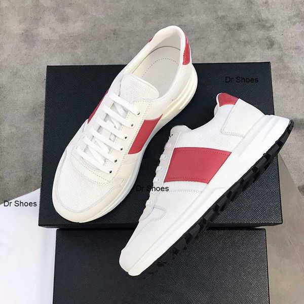 leather sneakers shoes casual shoes designer platform rubber sole mesh trainer luxury black white 8 colors 2021 mens prax 01 with box 296 
leather sneakers shoes casual shoes designer platform rubber sole mesh trainer luxury black white 8 colors 2021 mens prax 01 with box 296