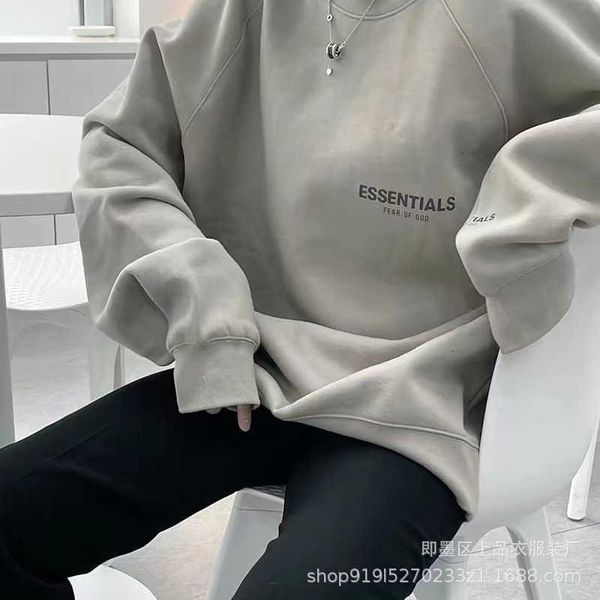 men's hoodie the correct fog essentials autumn and winter flocked letter high street women's fleece sweater, Black
men's hoodie the correct fog essentials autumn and winter flocked letter high street women's fleece sweater, Black
