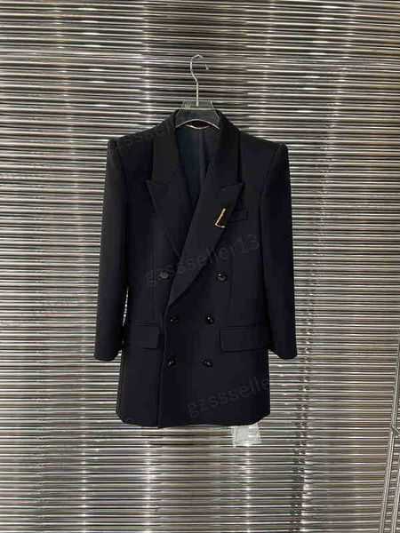 designer womens jacket fashion brand mid length blazer luxury women clothing, Black;brown
designer womens jacket fashion brand mid length blazer luxury women clothing, Black;brown