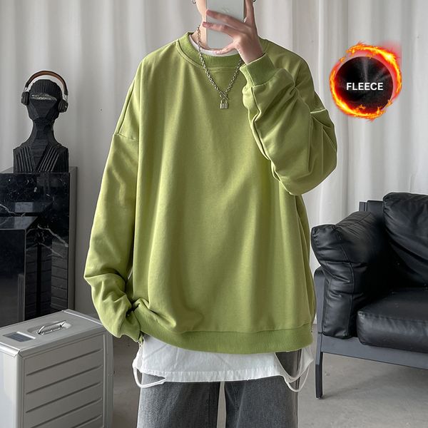 men's hoodies sweatshirts hybskr harajuku fleece oversized streetwear black thick hoodie male hiphop winter basic 221123
men's hoodies sweatshirts hybskr harajuku fleece oversized streetwear black thick hoodie male hiphop winter basic 221123