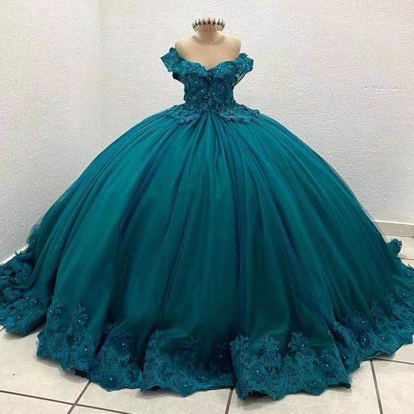 hunter green princess quinceanera dresses appliques sweetheart ball gown formal party prom dress vestidos de 15 anos, Blue;red
hunter green princess quinceanera dresses appliques sweetheart ball gown formal party prom dress vestidos de 15 anos, Blue;red