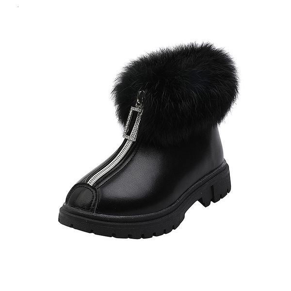 boots children solid furry for boys girls korean style winter warm kids fashion snow low heel non slip 221123, Black;grey
boots children solid furry for boys girls korean style winter warm kids fashion snow low heel non slip 221123, Black;grey