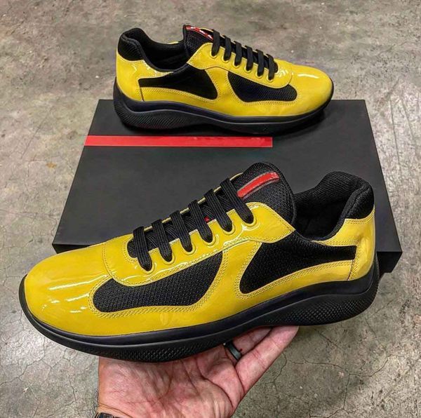 23s/s americas cup sports shoes patent leather nylon luxurious brand sneakers mens skateboard mesh runner casual outdoor
23s/s americas cup sports shoes patent leather nylon luxurious brand sneakers mens skateboard mesh runner casual outdoor