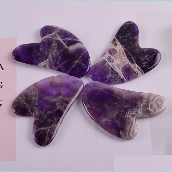face massager face de puffer masr traditional chinese natural stone guasha board facial amethyst gua sha mas tool drop delivery heal dhgyx
face massager face de puffer masr traditional chinese natural stone guasha board facial amethyst gua sha mas tool drop delivery heal dhgyx