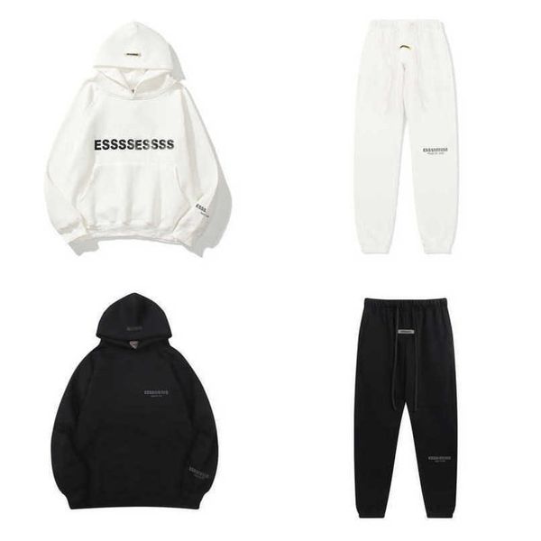 luxury classic men's tracksuits sweatshirts letter esss hoodies men women sportswear pants suit hooded sweater casual pullover couple, Gray
luxury classic men's tracksuits sweatshirts letter esss hoodies men women sportswear pants suit hooded sweater casual pullover couple, Gray