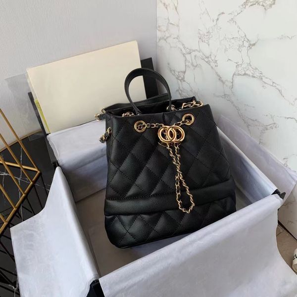 designer bag female tote bags bucket bag chain shoulder strap black leather drawstring cross body cc channel fashion luxury handbag purse wi
designer bag female tote bags bucket bag chain shoulder strap black leather drawstring cross body cc channel fashion luxury handbag purse wi