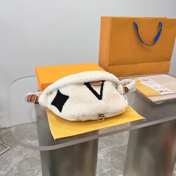 khaki bambag lamb wool waist bags designers chest bag crossbody classic letter flower soft winter handbags tote
khaki bambag lamb wool waist bags designers chest bag crossbody classic letter flower soft winter handbags tote