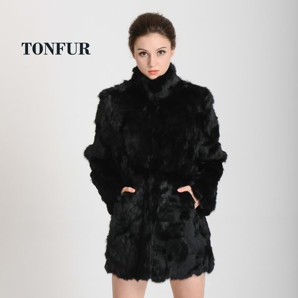 women's fur faux women fashion real rabbit coat mandarin collar natural jacket long customize female drop overcoat hp147 221123, Black
women's fur faux women fashion real rabbit coat mandarin collar natural jacket long customize female drop overcoat hp147 221123, Black