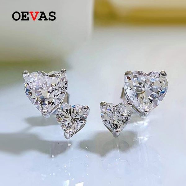 stud oevas 100% 925 sterling silver heart high carbon diamond earrings for women sparkling wedding party fine jewerly wholesale 221119, Golden;silver
stud oevas 100% 925 sterling silver heart high carbon diamond earrings for women sparkling wedding party fine jewerly wholesale 221119, Golden;silver