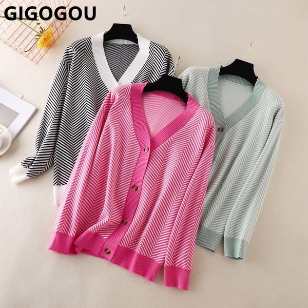 women's knits tees gigogou single breasted v neck women autumn winter cardigan sweater knitted loose jumper lady warm jacket coat 22112, White
women's knits tees gigogou single breasted v neck women autumn winter cardigan sweater knitted loose jumper lady warm jacket coat 22112, White