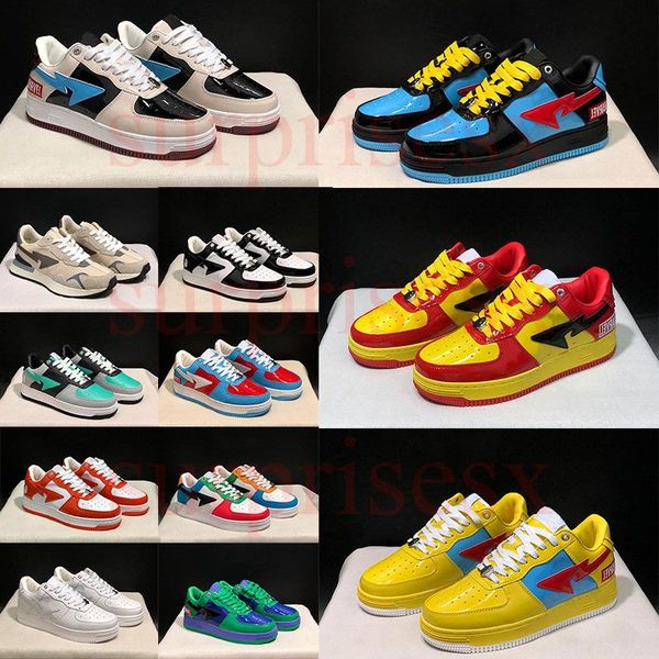casual bapestas running shoes lows new 2022 mens womens eur 36-45 patent orange pink grey yellow red blue camo combo heel beige suede black
casual bapestas running shoes lows new 2022 mens womens eur 36-45 patent orange pink grey yellow red blue camo combo heel beige suede black